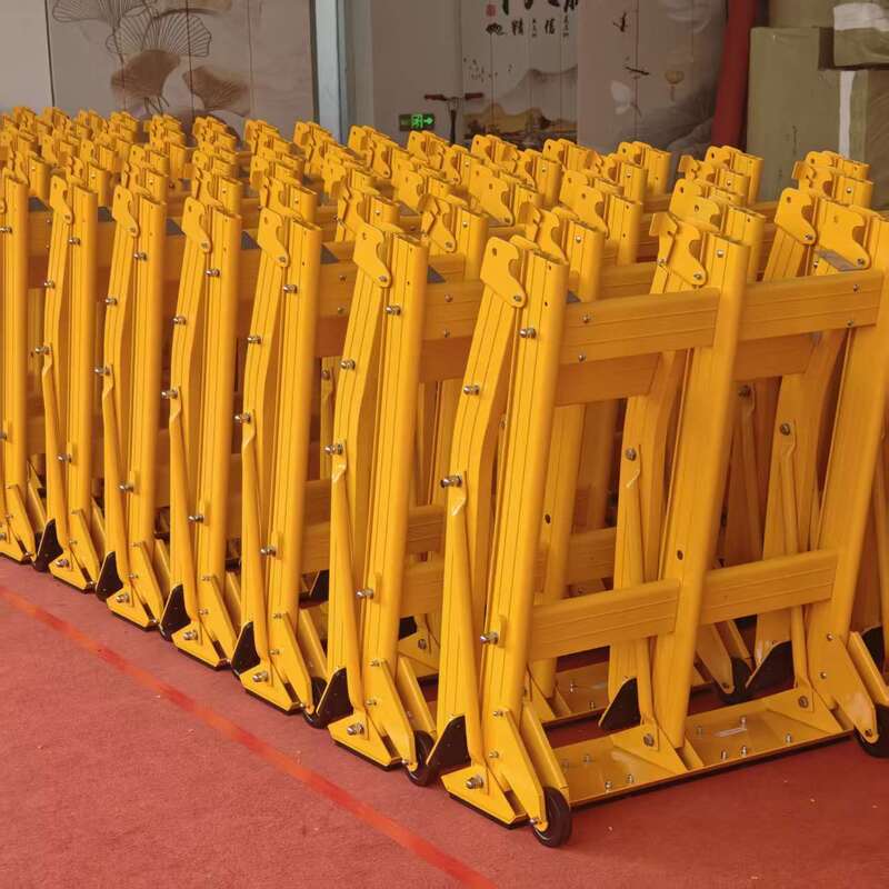 Barreira de Segurança para Veículos Dobrável e Leve com Desdobramento Rápido para Fácil Armazenamento e Transporte
