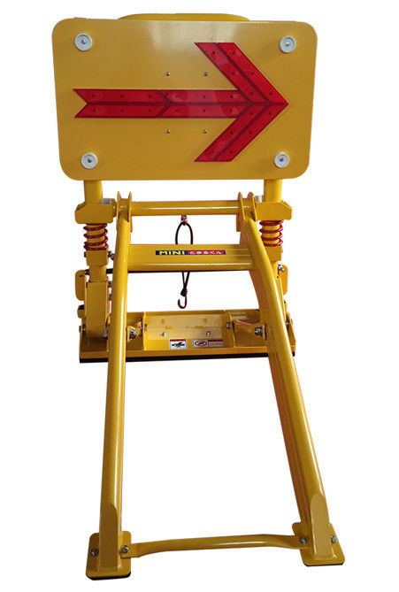 20kg 1040mm Alturas Design dobrável Barreira de trabalho rodoviário Barreira de colisão portátil para a segurança da construção