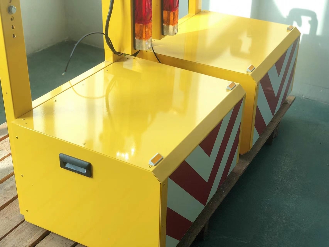 Tipo de alumínio da suspensão do atenuador do tráfego de caminhão do lixo